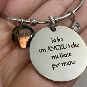 Bracciale Rigido Gli Angeli in Cielo