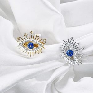 Anello Occhio Stellato Microswarovsky