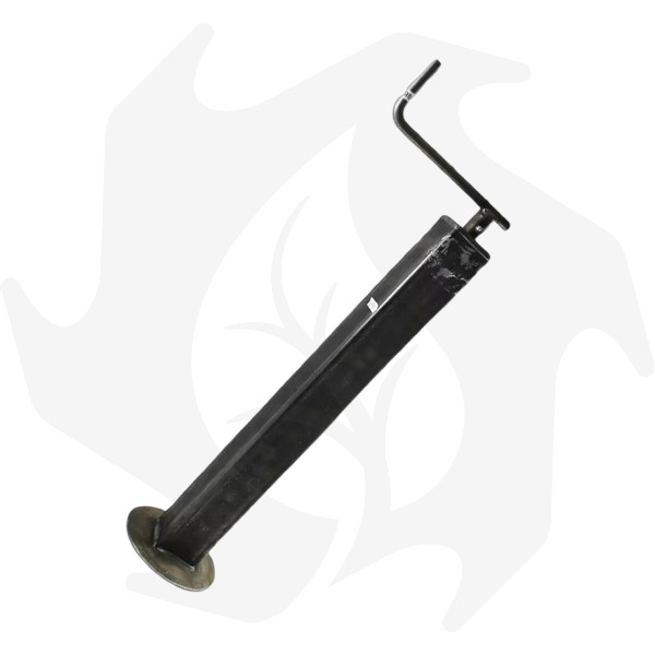 Servotimone telescopico piede appoggio per rimorchi agricoli 50 x 600 mm - immagine 4