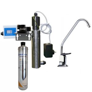 Sistema di filtrazione Everpure completo di UV 12 watt, filtro 4C e rubinetto 1 via Lewis