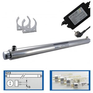 Sistema uv con lampada Philips da 30 watt