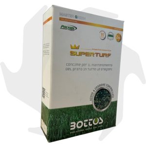 Super turf Bottos -2Kg Fertilizzante primaverile ed autunnale, mantenimento per tutte le stagioni