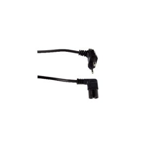 Cavo spina 2p 2,5a 90° / presa 2p passo 8mm 90° 1.8m