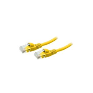 Cavo patch di rete UTP cat6 0,5m giallo
