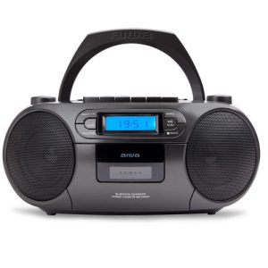 AIWA BBTC-550BK Lettore CD / cassette / USB / BT  portatile