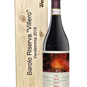 Vietti, Villero – 2016 Barolo DOCG Riserva (Vino Rosso) – cl 75 x 1 bottiglia vetro cassetta legno