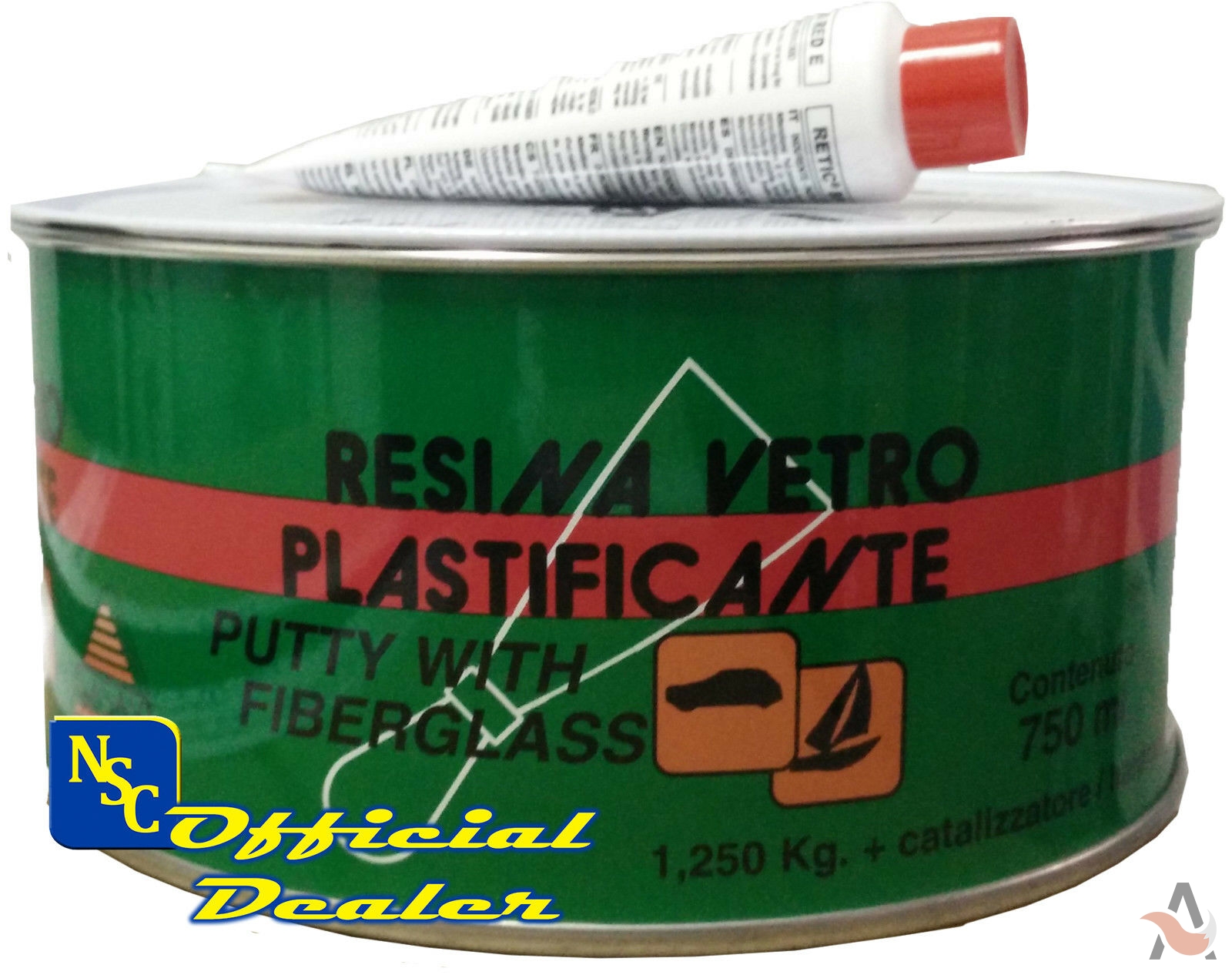 VETRORESINA LASAV RESINA VETRO PLASTIFICANTE 750ml
