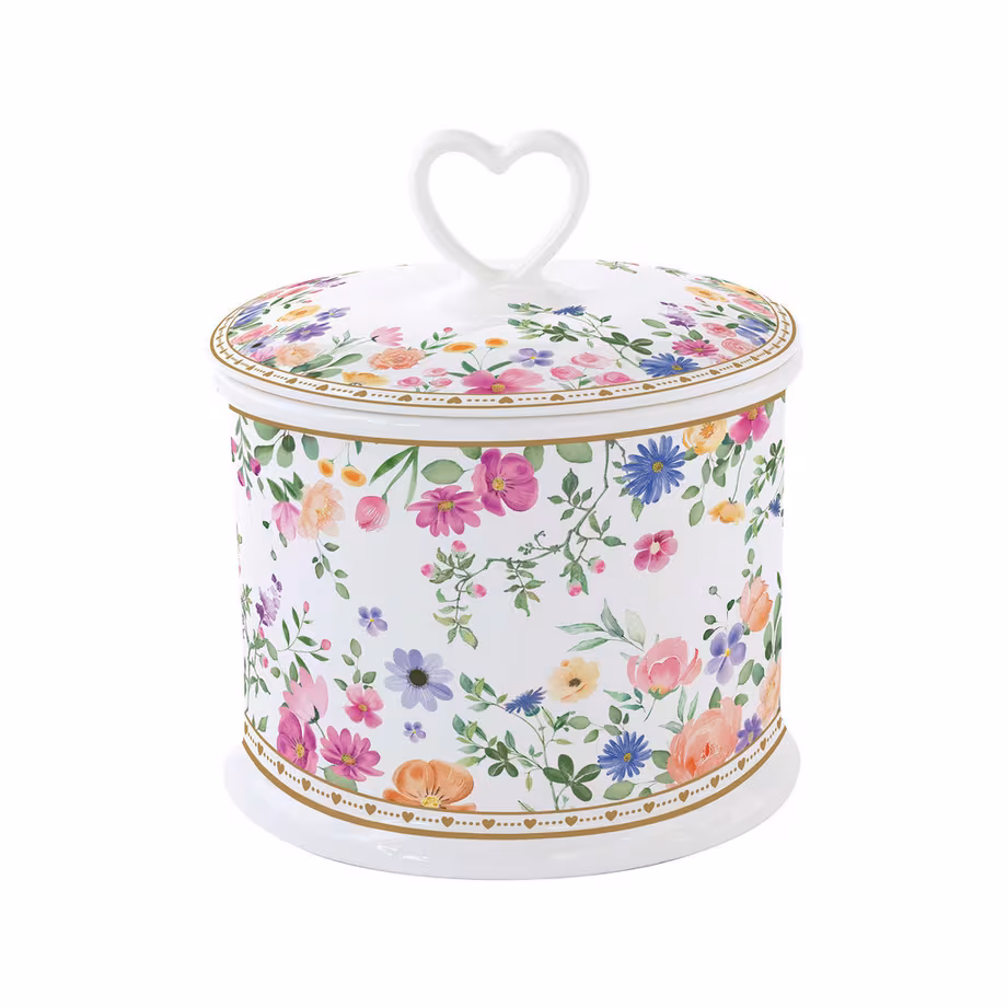Easy Life · Biscottiera in Porcellana · Mon Amour