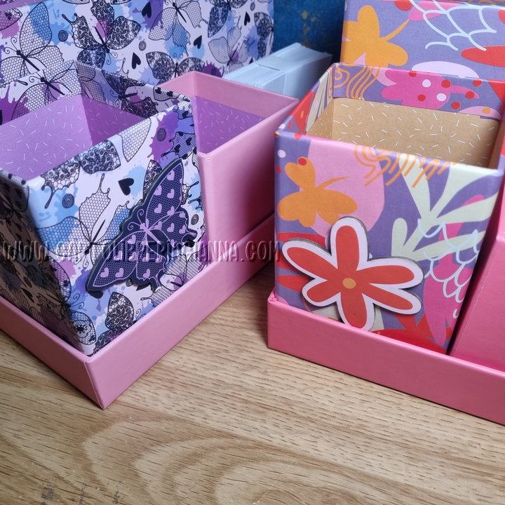 Cartomania – Organizer da scrivania con divisori matite e notes - immagine 4