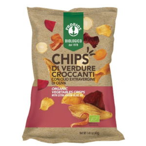 Chips di Verdure Croccanti Senza Glutine PROBIOS
