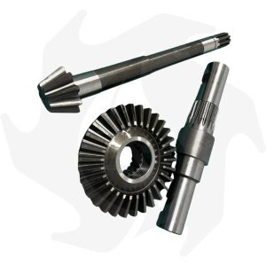 Coppia conica Z:9/30 con albero porta fresa per Pasquali 598