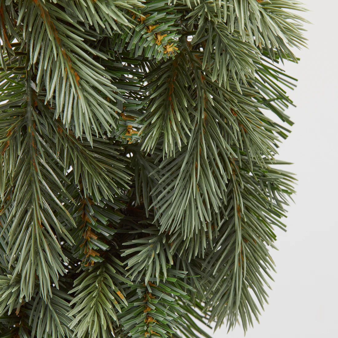 EDG Enzo De Gasperi Ghirlanda Natalizia Pino Argentato D60 cm - immagine 4