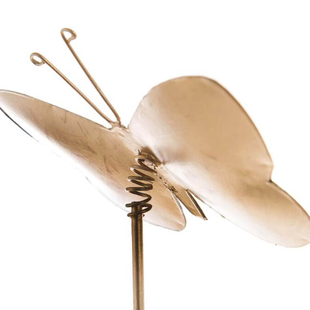 Blanc Mariclo Farfalla Rosa con stelo H 45 cm - immagine 4