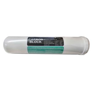 T33 Filtro in linea carbon block 1/4″ FPT 2,5 “x11” – 5 micron