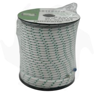 Fune Avviamento Per Motosega, Decespugliatore, Rasaerba, Motopompe E Varie 4,0mm X 50mt