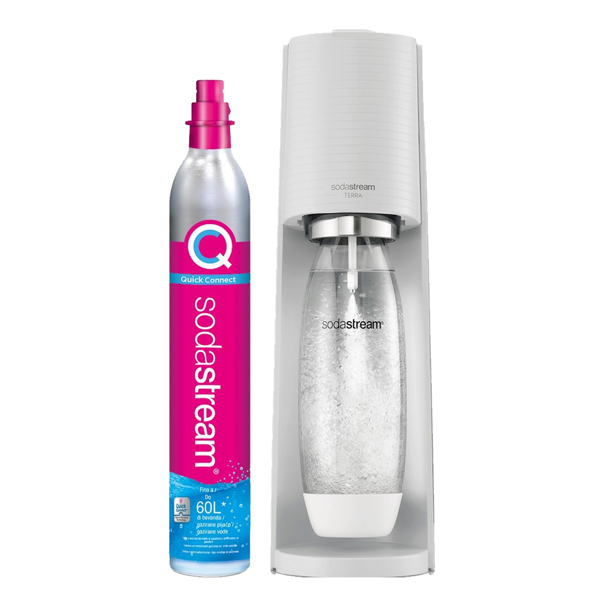 Sistema di microfiltrazione acqua ad 1 via Edenya Micro Graph e gasatore Sodastream Terra - immagine 7