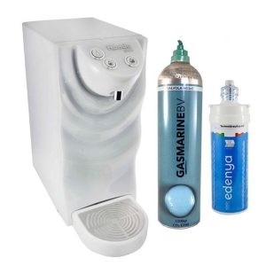 H2Onda Slim soprabanco con bombola e filtro Edenya AG Small