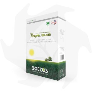 Royal Blue Bottos – 1Kg Sementi professionali per prato verde scuro resistene alle malattie e alla siccitá
