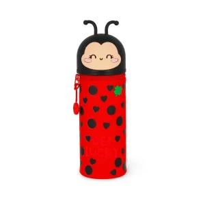 Astuccio 2 in 1 in Morbido Silicone – Kawaii – Ladybug