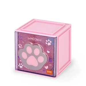 Legami – Box Componibile da Scrivania – Cutie Cube – Kitty