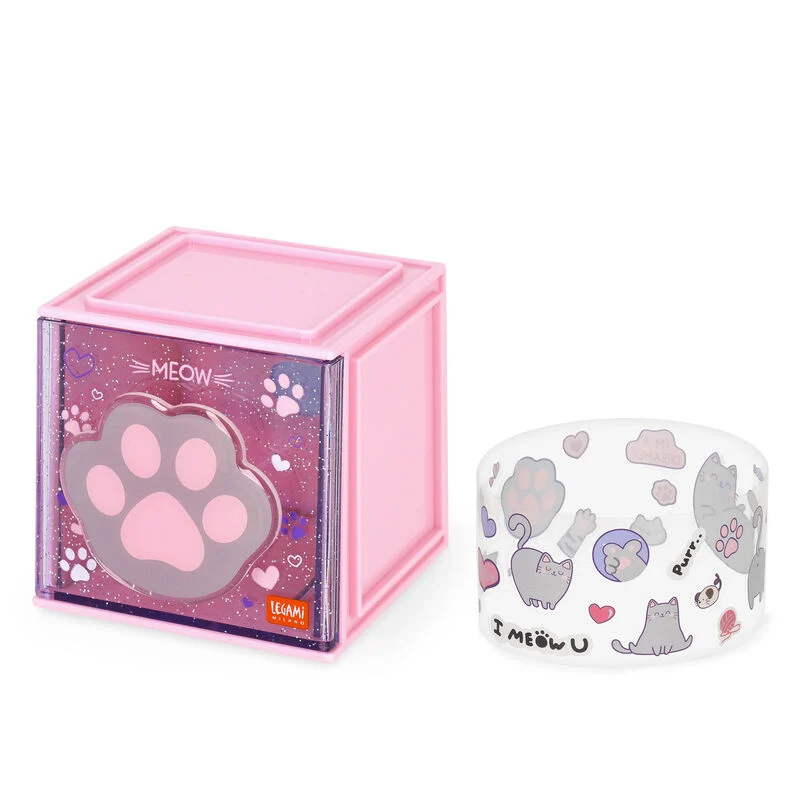 Legami – Box Componibile da Scrivania – Cutie Cube – Kitty - immagine 3