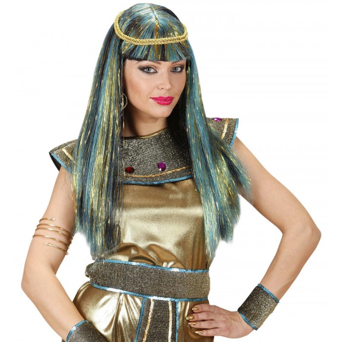 Parrucca Wig – Cleopatra con cerchietto - immagine 3