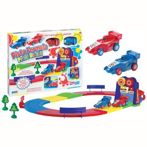 Pista auto – Primi giochi – con due auto