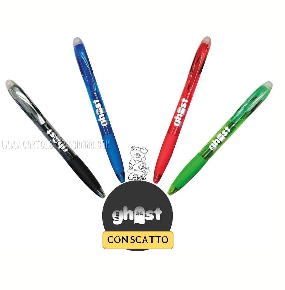 Penna cancellabile a scatto – Ghost 0,7 – Verde - immagine 5