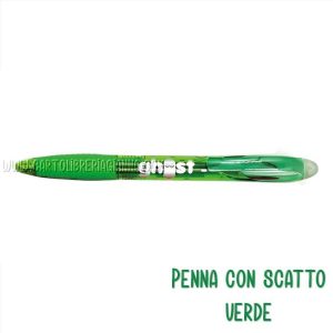 Penna cancellabile a scatto – Ghost 0,7 – Verde