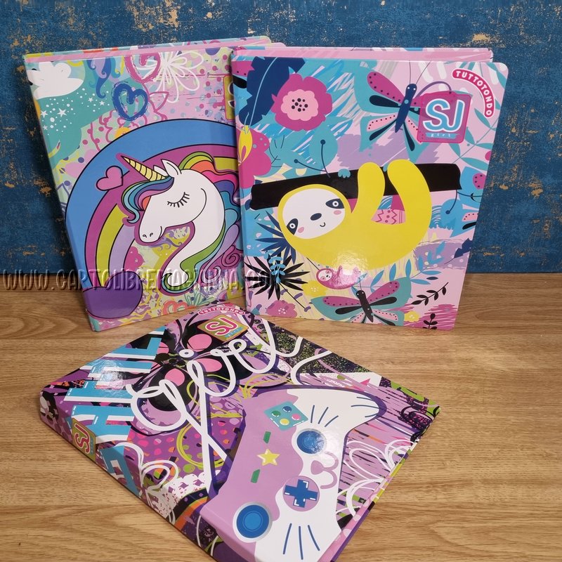 Copertina ad anelli – SJ – Girl - immagine 2