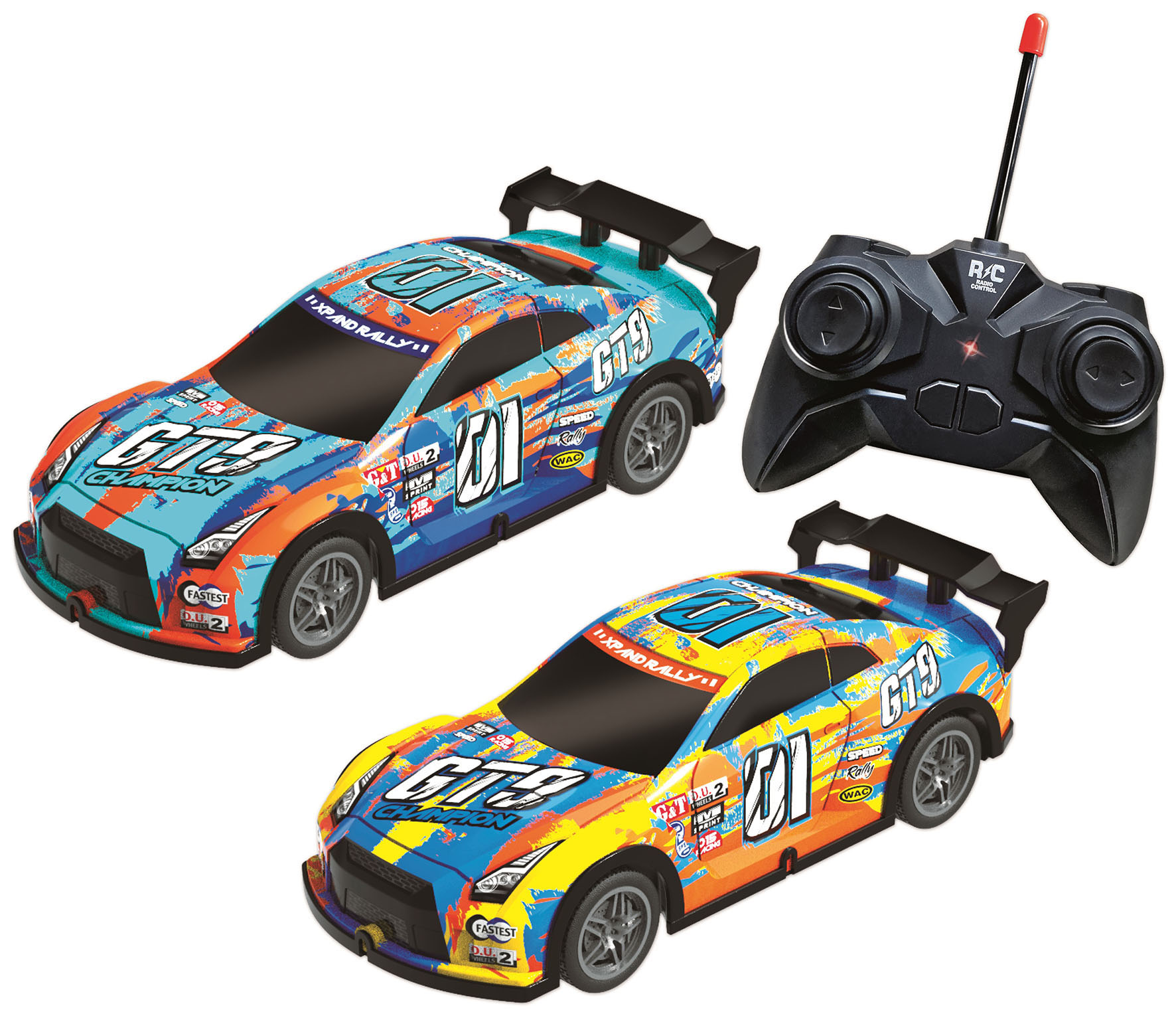 Radiocomando – Auto da rally in scala 1:20