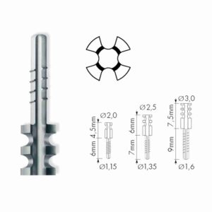 Maillefer Radix Anker Ricambi Di 12 Perni