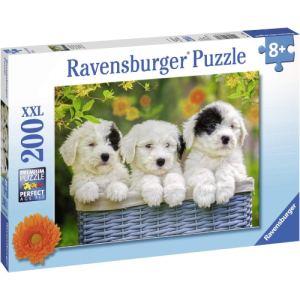 Puzzle Ravensburger – 200 Pezzi – Trio di cuccioli