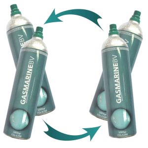 Servizio di ricarica bombola CO2 da 1 kg attacco ACME. Minimo 2 bombole da rendere