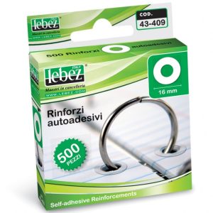 Occhielli di rinforzo – 500 Pezzi – Lebez