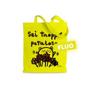 shopper in Poliestere Fluo Personalizzabile