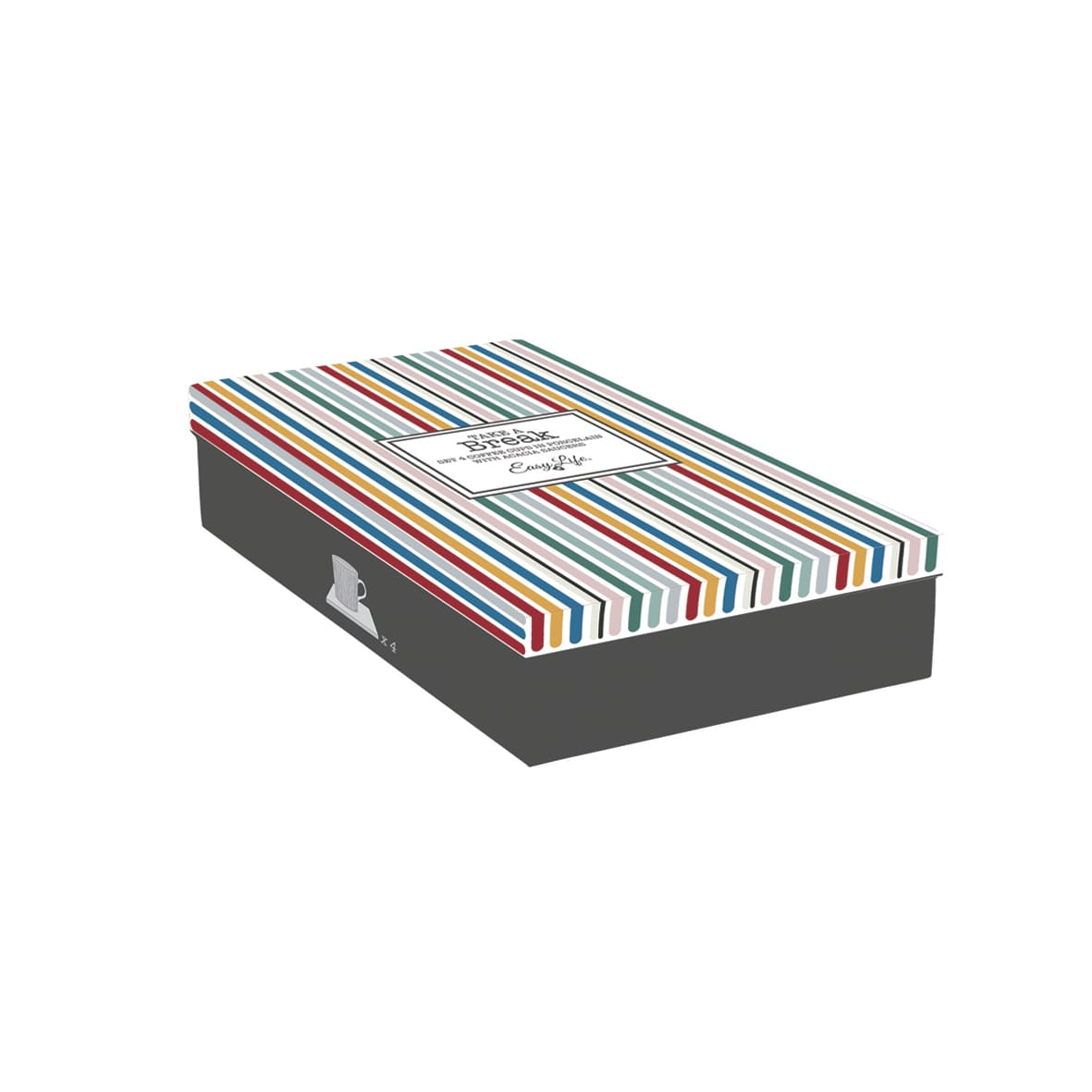 Easy Life · Set 4 tazzine espresso · Take a Break · colori assortiti - immagine 4