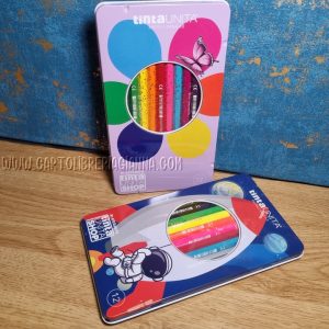 Pastelli – Tinta Unita – Limited Edition – Confezione 12 pezzi in metallo
