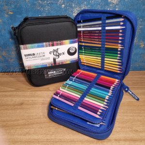 Pastelli – Tinta Unita – Astuccio maxi una zip con 110 colori