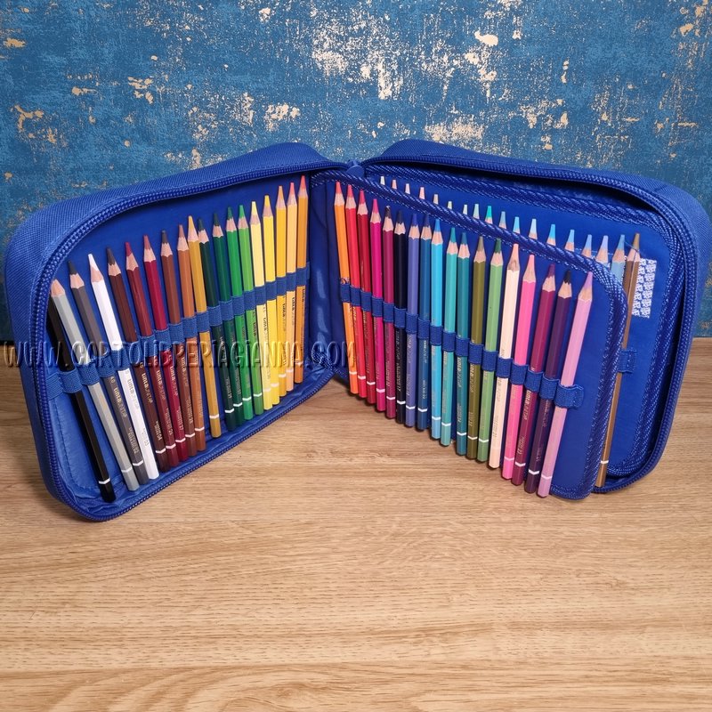 Pastelli – Tinta Unita – Astuccio maxi una zip con 110 colori - immagine 3