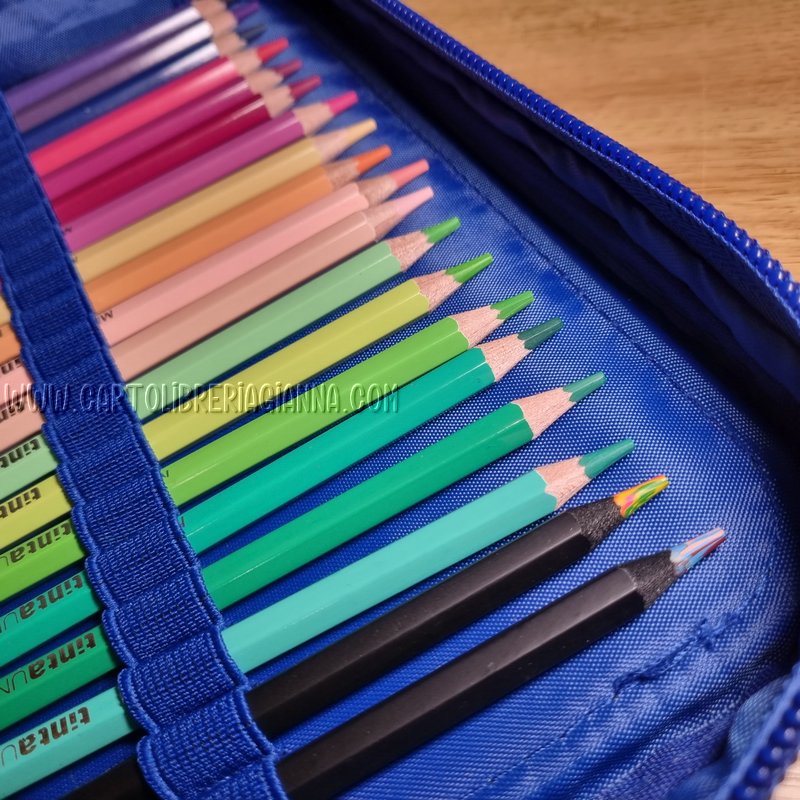 Pastelli – Tinta Unita – Astuccio maxi una zip con 110 colori - immagine 4