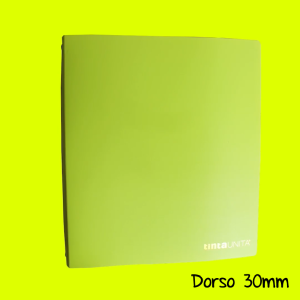 Copertina ad anelli PPL – Tinta Unita – Dorso 30 mm