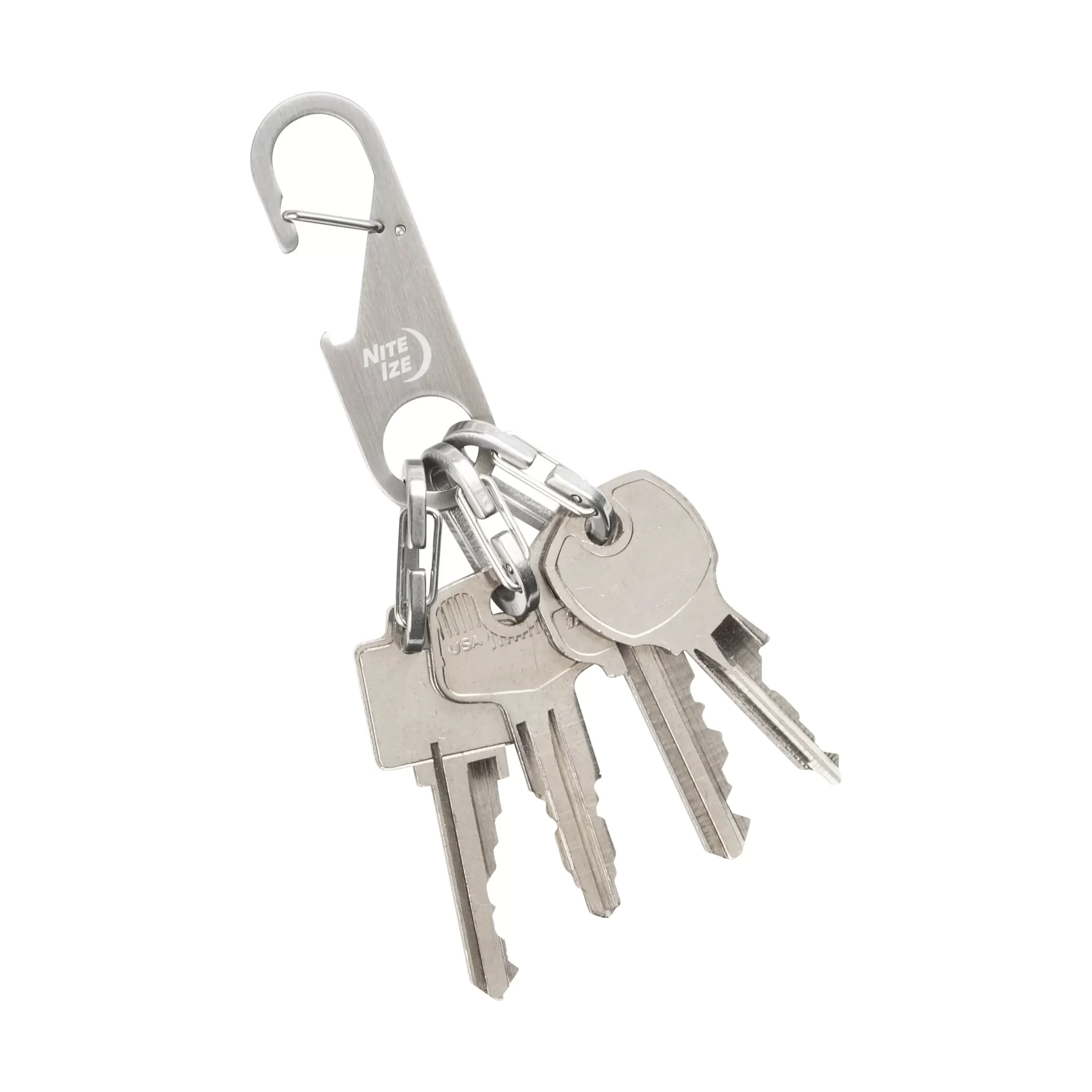 Niteize Z-RACK KEYCHAIN BOTTLE OPENER Stainless ZRB-11-R6 - immagine 3